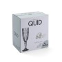 Coupe de champagne Quid Maia Bleu verre 165 ml (6 Unités)