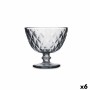 Coupe de glaces et de milkshakes Quid Maia Gris verre 300 ml (6 Unités)