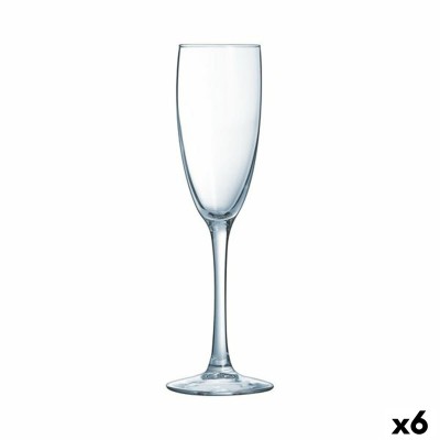 Coupe de champagne Luminarc Ara Transparent verre 160 ml (6 Unités)