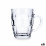 Chope à bière Quid Espuma Transparent verre 560 ml (6 Unités)