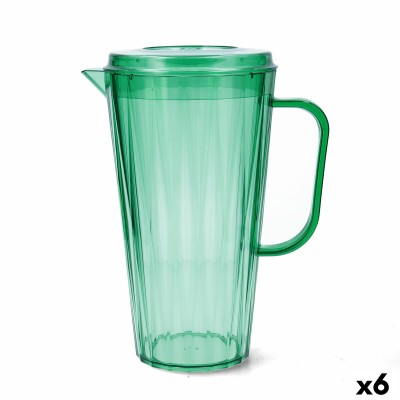 Pichet Quid Iris Vert Plastique 2 L (6 Unités)