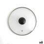 Pan lid Quid Renova Transparent Glass Ø 36 cm (6 Units)