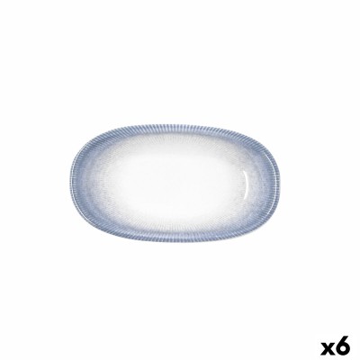 Plateau apéritif Bidasoa Lea Hydrozero Blanc 19 x 11 cm (6 Unités)
