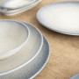 Snack tray Bidasoa Lea Hydrozero White 19 x 11 cm (6 Units)
