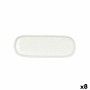 Snack tray Bidasoa Elite White 22 x 8 x 25 cm (8 Units)