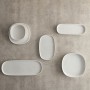 Plateau apéritif Bidasoa Elite Blanc 22 x 8 x 25 cm (8 Unités)