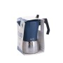 Italian Coffee Pot Quid Baltic White Metal 9 Cups (6 Units)