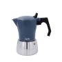 Italian Coffee Pot Quid Baltic White Metal 9 Cups (6 Units)