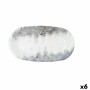 Snack tray Bidasoa Polaris Hydrozero Beige 26 x 14,5 cm (6 Units)