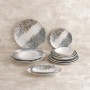 Snack tray Bidasoa Polaris Hydrozero Beige 26 x 14,5 cm (6 Units)