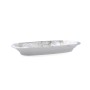 Snack tray Bidasoa Polaris Hydrozero Beige 26 x 14,5 cm (6 Units)