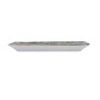 Plateau apéritif Bidasoa Stela Vert 27,5 x 16,3 cm (6 Unités)