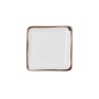 Snack tray Bidasoa Orion Hydrozero White 15 x 15 cm (6 Units)
