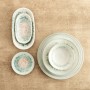 Snack tray Bidasoa Kai Hydrozero White 19 x 11 cm (6 Units)