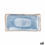 Snack tray Bidasoa Aura White 25 x 12 cm (6 Units)