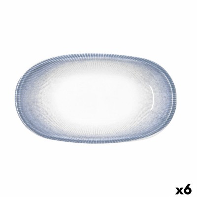 Snack tray Bidasoa Lea Hydrozero White 26 x 14,5 cm (6 Units)