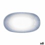 Snack tray Bidasoa Lea Hydrozero White 26 x 14,5 cm (6 Units)