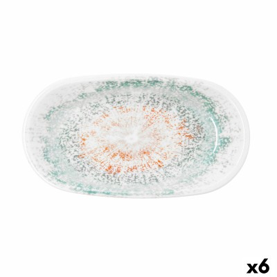 Snack tray Bidasoa Kai Hydrozero White 26 x 14,5 cm (6 Units)