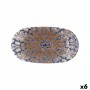 Snack tray Bidasoa Deneb Hydrozero Brown 26 x 14,5 cm (6 Units)