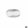 Snack tray Bidasoa Polaris Hydrozero Beige 19 x 11 cm (6 Units)