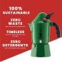 Cafetière Italienne Bialetti 0002762/NP Vert Métal Aluminium 3 Tasses