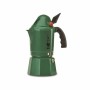 Cafetière Italienne Bialetti 0002762/NP Vert Métal Aluminium 3 Tasses