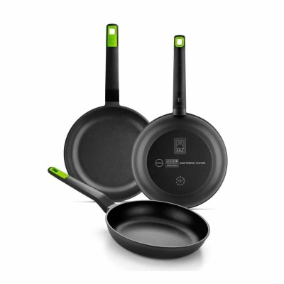 Ensemble de poêles BRA GASTRO A841201 Aluminium forgé 3 Pièces