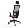 Office Chair with Headrest Piqueras y Crespo 1D066G1 Pink