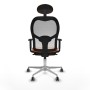 Chaise de Bureau avec Appui-tête Jorquera Piqueras y Crespo 1D086G1 Orange
