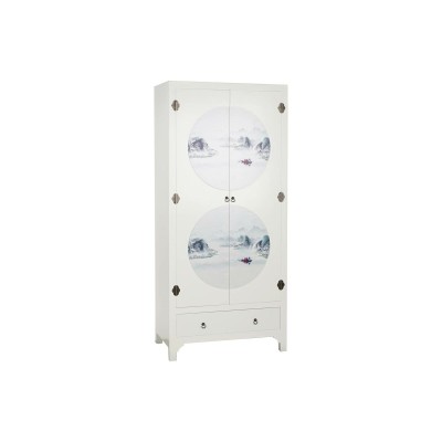 Sideboard DKD Home Decor White Fir MDF Wood 85,5 x 50,5 x 186,2 cm