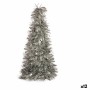 Sapin de Noël Krist+ 19CH488/MATTE Argenté Argent polypropylène PET Sapin de Noël 27 x 45,5 x 27 cm guirlande (12 Unités)