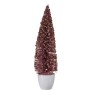 Sapin de Noël Krist+ 2402/15-2-2 Rose Plastique Sapin de Noël 10 x 38 x 10 cm (6 Unités)