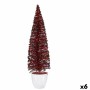 Sapin de Noël Krist+ 2402/15-2-7 Bleu Fuchsia Plastique Sapin de Noël 10 x 38 x 10 cm (6 Unités)