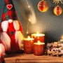 Décoration lumineuse Multicouleur Noël 60 x 1,8 x 40 cm