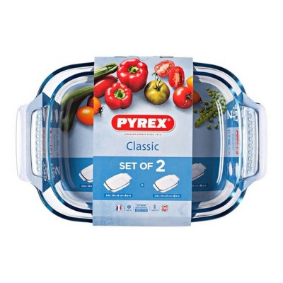 Ensemble de plats de cuisson au four Pyrex Classic Transparent verre
