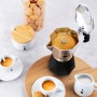 Italian Coffee Pot Bialetti Brikka 2TZ Black Aluminium 2 Cups
