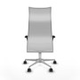 Chaise de Bureau Piqueras y Crespo B1C086N Blanc