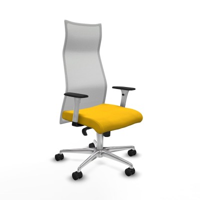 Office Chair Piqueras y Crespo B1B086N Yellow