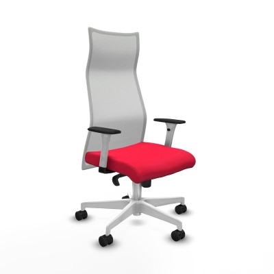 Chaise de Bureau Piqueras y Crespo B1B026N Rouge