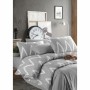Parure de couette Gris Lit king size 3 Pièces
