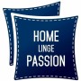 Pillowcase HOME LINGE PASSION 50 x 70 cm Blue 2 Pieces (2 Units)
