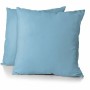 Pillowcase HOME LINGE PASSION 63 x 63 cm Light Blue 2 Pieces (2 Units)