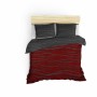Parure de couette Rouge Lit king size 3 Pièces