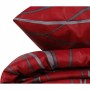Parure de couette Rouge Lit king size 3 Pièces