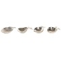 Valet Tray Home ESPRIT Silver Aluminium Shabby Chic 16 x 10 x 4 cm