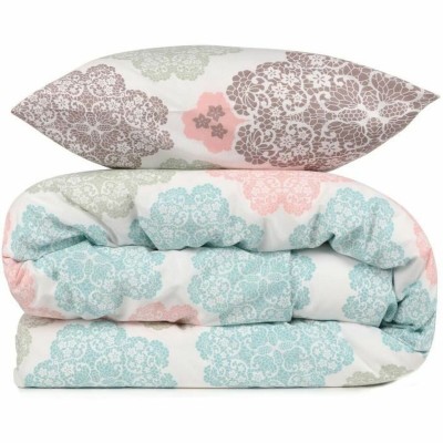 Parure de couette Turquoise Lit king size 3 Pièces