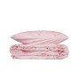 Parure de couette Rose Lit king size 3 Pièces