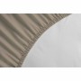 Fitted bottom sheet HOME LINGE PASSION Beige Double 140 x 190 + 30 cm