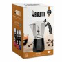Italian Coffee Pot Bialetti Black Aluminium Thermoplastic 4 Cups