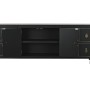 TV furniture DKD Home Decor Black Oriental White Golden White/Black Metal Fir MDF Wood 130 x 26 x 51 cm